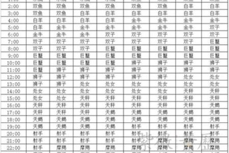 怎么看上升星座(怎么看上升星座查询表)