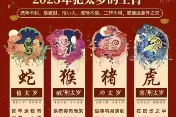 2025年犯太岁生肖