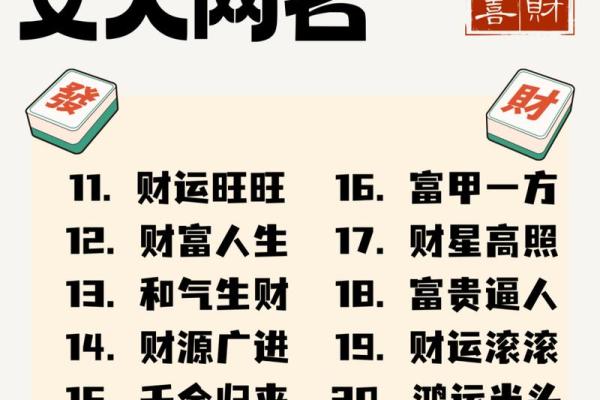 2020年女吉祥招财微信名 2020招财微信名女生好运 2020年女吉祥招财微信名 2020招财微信名女生好运