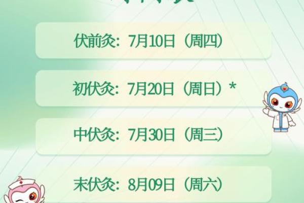 2020入伏是哪一天 2020年三伏天开始时间