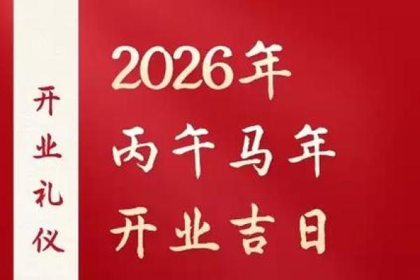 2026年12月开业的好日子