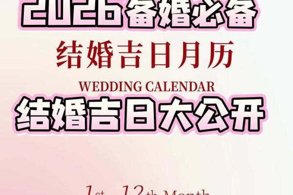2026年5月结婚最好吉日