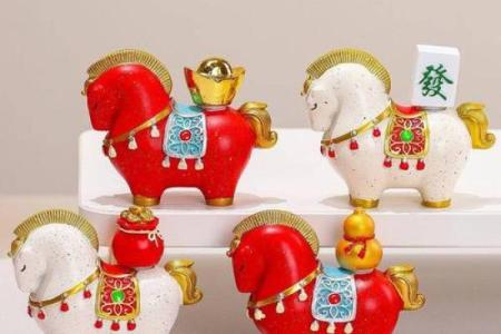 马年财运提升风水摆件：办公桌放这个