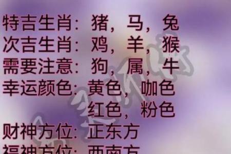 2026年十二生肖流年血型：运势差异