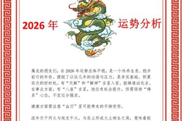 2026年十二生肖流年卦象:易经预测 2026年十二生肖流年卦象:易经预测