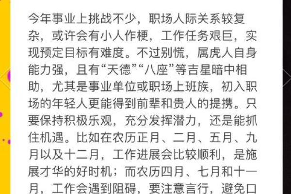 虎年生人是什么命