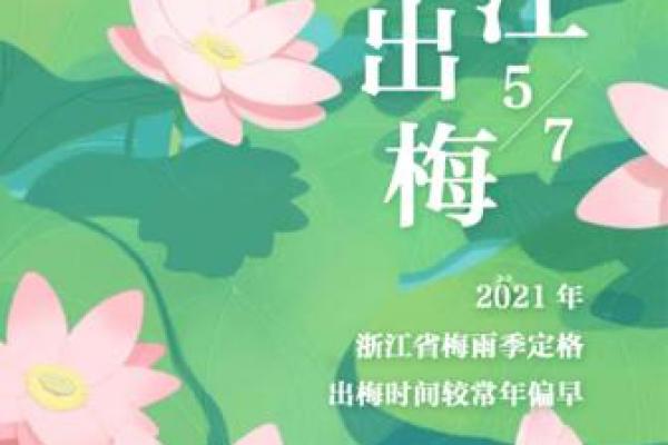 出梅是几月几日2021