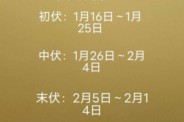 末伏是几月几号2021年 末伏养生注意事项