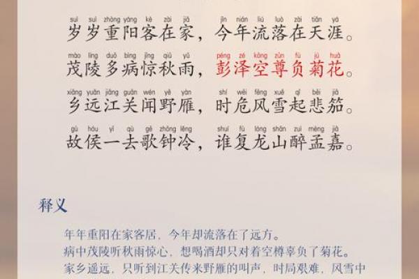 为什么9月9日被称为重阳节 重阳节为什么叫老人节