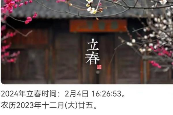 2020年立春时间是几点几分 立春2020年几点打春