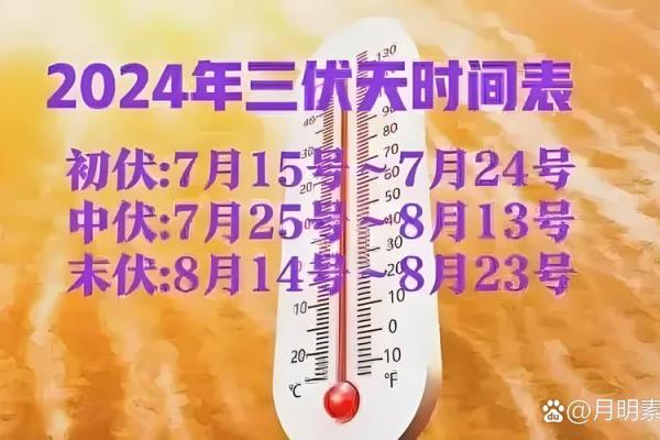 2024年三伏天时间表 今年三伏天具体时间查询 2024年三伏天时间表 今年三伏天具体时间查询