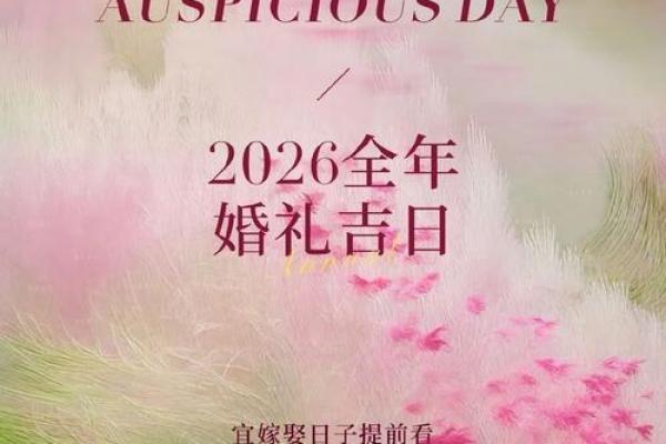 2026年6月结婚黄道吉日最新出炉，准新人必看！