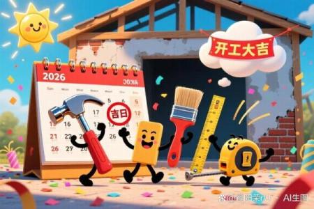明天适合动工装修吗？查看黄历挑选吉利日子的注意事项