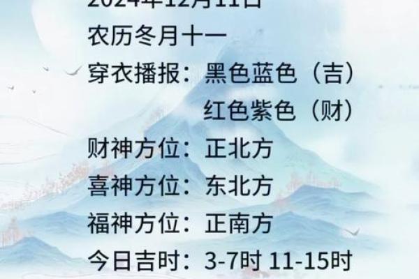 12月17号财神方位