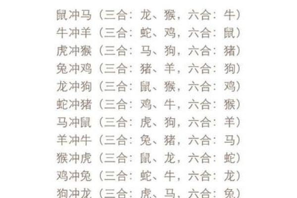 今日生肖相冲