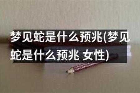 梦见很长的蛇