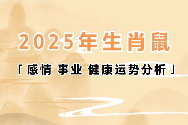 属鼠2025年运势(属鼠2025年运势)