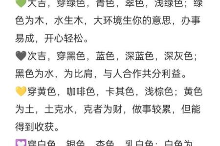 五行穿衣每日分享今天穿什么颜色2025年4月22日(五行穿衣今天的颜色)