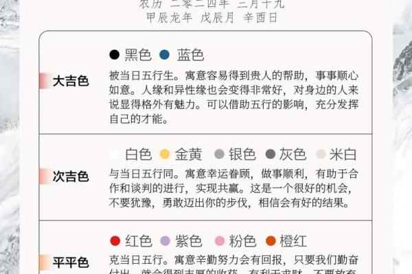 每日五行穿衣颜色2025年4月27日(每日五行穿衣颜色2025年4月27日)