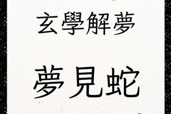 梦见家里有一条蛇
