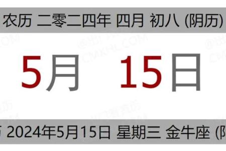 2025年5月15日农历是多少(2025年5月15日农历是多少)