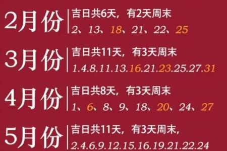 4月5月黄道吉日(2025年4月黄道吉日)