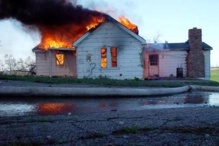 做梦梦见房子着火了