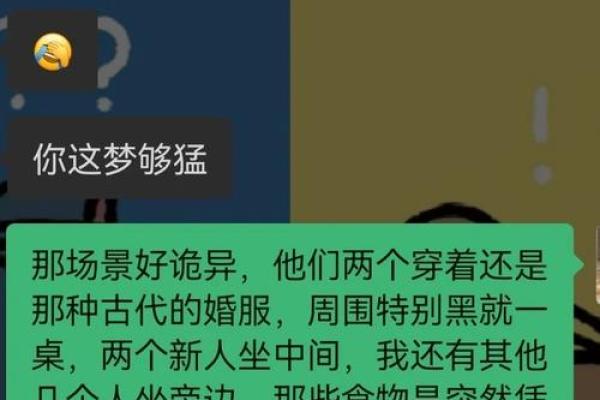 做梦梦到别人结婚的场面
