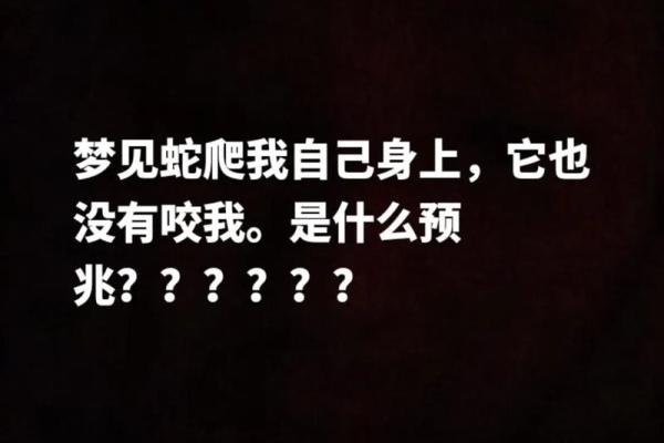 梦到被蛇追着咬