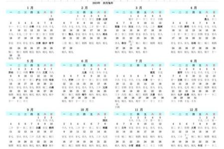 2025年日历带农历表(2025年日历带农历表图片)