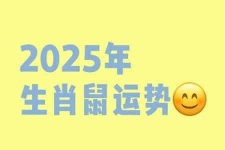 鼠生肖2025年全年运势详解(属鼠人2025年的运势)