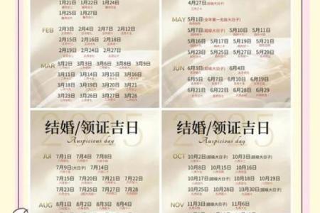 2025年5月结婚吉日的万年历全表(2021年5月结婚好日子)