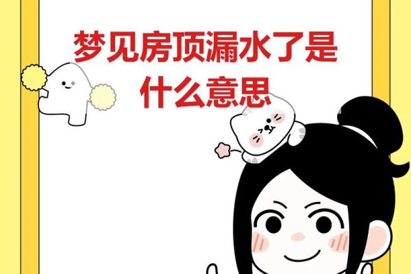 梦见特别大的雨,房子还漏雨了