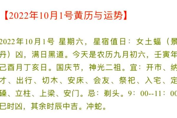 2022年农历9月黄道吉日一览表(2022年农历9月黄道吉日一览表图片)