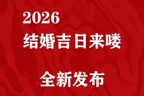1月结婚领证黄道吉日查询 2026年1月领证吉日一览表