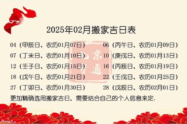 2025年搬家吉日怎么定?(1个公式+3个技巧) 2025年搬家吉日怎么定?(1个公式+3个技巧)