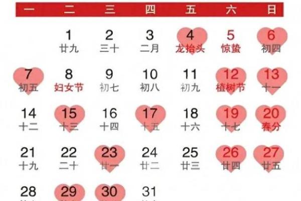 3月好日子有哪些天 3月结婚黄道吉日查询 3月好日子有哪些天 3月结婚黄道吉日查询