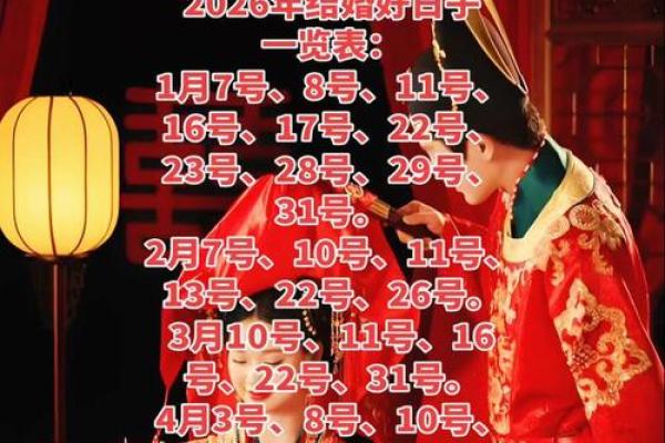 2026年五月适合结婚的日子 2026年5月结婚吉日查询 2026年五月适合结婚的日子 2026年5月结婚吉日查询