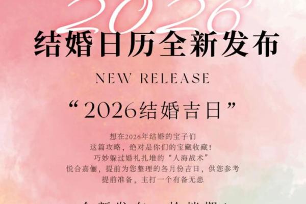 嫁娶吉日5月哪天适合嫁娶 2026年5月结婚黄道吉日查询