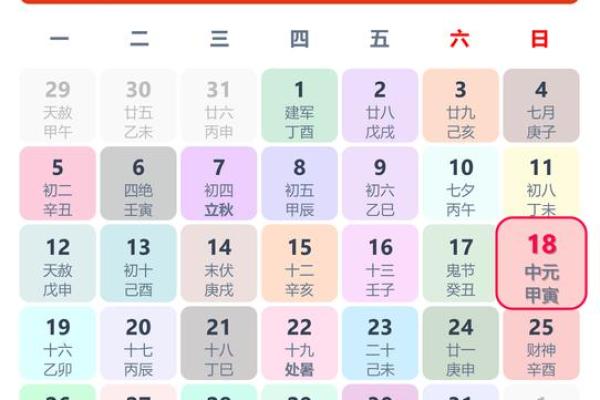 2020年1月黄道吉日一览表