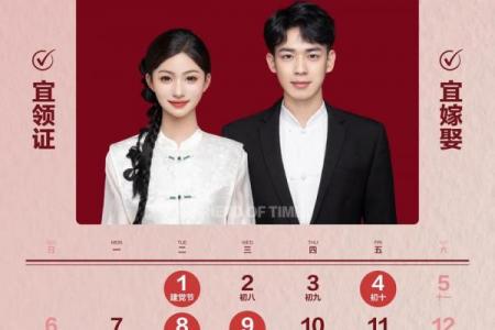 2026年4月领证吉日日历，精选黄道吉日速查