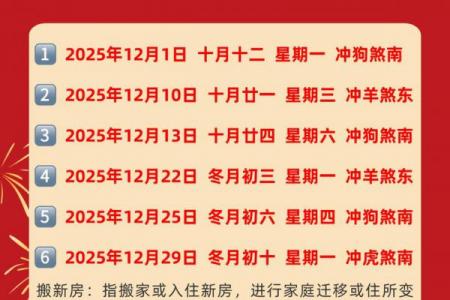 2026年乔迁吉日查询，最佳搬家时间推荐