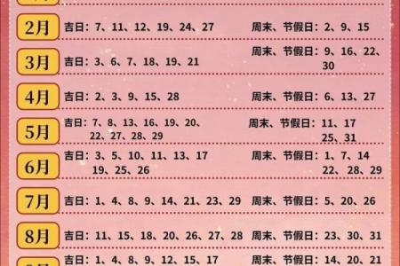 4月份黄道吉日查询，2025年4月最准吉日推荐