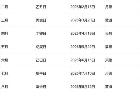 长图：2026宜结婚嫁娶的日子