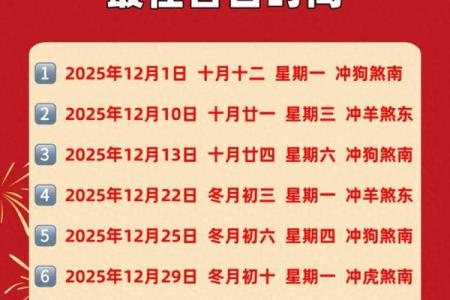 简读：2025年12月乔迁吉日推荐，如何挑选最适合搬家的好日子？